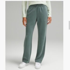 Lululemon SOFTSTREME HIGH RISE PANT REGULAR 14 Dark Forest color WORN ONCE